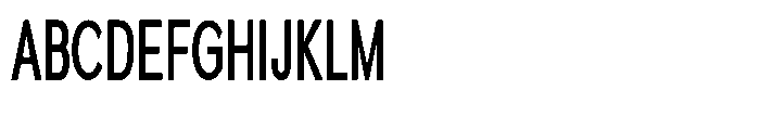 Quenova Semi Bold Ultra Condensed Font UPPERCASE