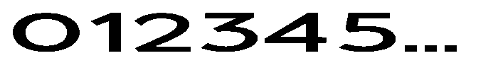 Quenova Semi Bold Ultra Expanded Font OTHER CHARS