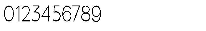 Quenova Thin Condensed Font OTHER CHARS