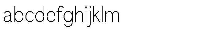 Quenova Thin Condensed FONT