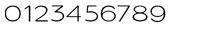 Quenova Thin Expanded Font OTHER CHARS