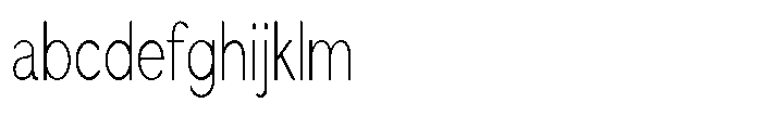 Quenova Thin Extra Condensed FONT