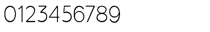 Quenova Thin Semi Condensed Font OTHER CHARS