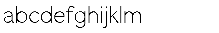Quenova Thin Semi Condensed FONT