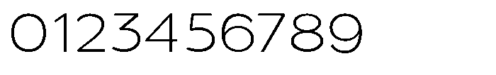 Quenova Thin Semi Expanded Font OTHER CHARS