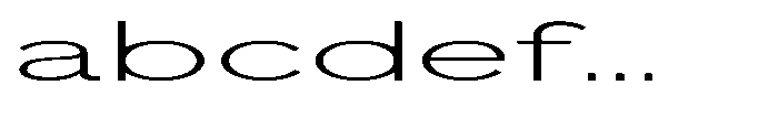 Quenova Thin Ultra Expanded FONT