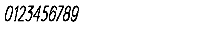 Quenova Ultra Condensed Italic Font OTHER CHARS