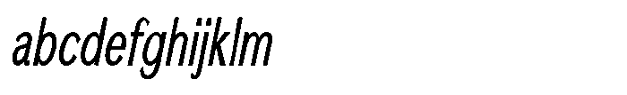 Quenova Ultra Condensed Italic FONT