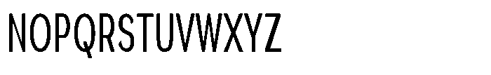 Quenova Ultra Condensed Font UPPERCASE