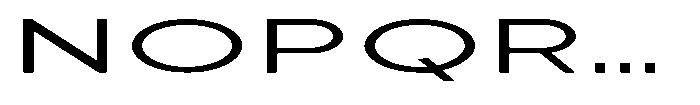 Quenova Ultra Expanded Font UPPERCASE