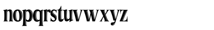 Quenta Shadowed Font LOWERCASE