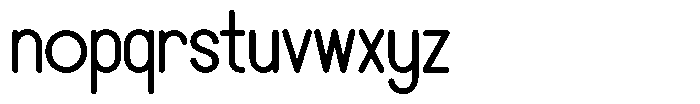 Querolas Regular Font LOWERCASE