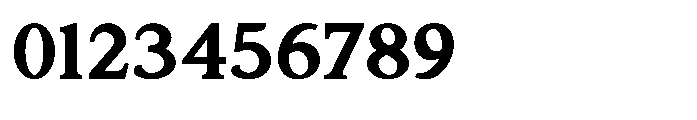 Quervia Bold Font OTHER CHARS