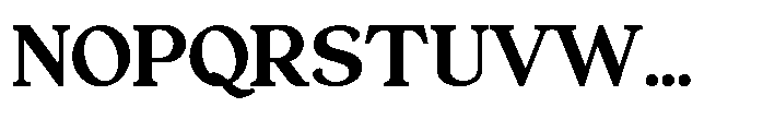 Quervia Bold Font UPPERCASE