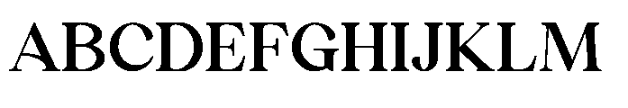 Quervia Regular Font UPPERCASE