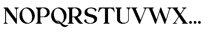 Quervia Regular Font UPPERCASE