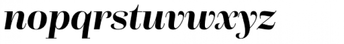 Questa Grande Bold Italic Font LOWERCASE