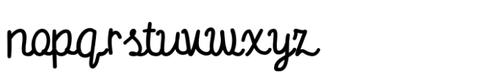 Quester Snap Font LOWERCASE