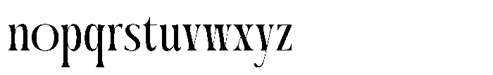 Questing Silver Regular Font LOWERCASE