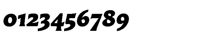Questline Black Italic Font OTHER CHARS