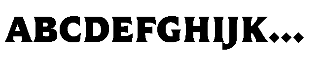 Questline Black Font UPPERCASE