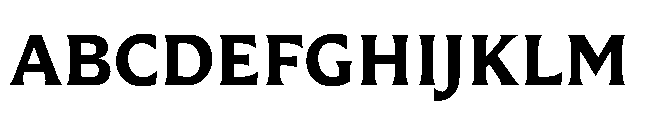Questline Bold Font UPPERCASE