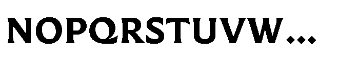 Questline Bold Font UPPERCASE