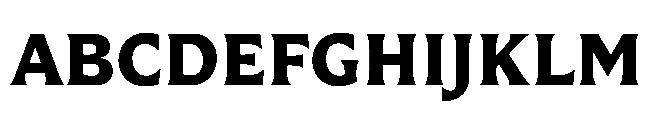 Questline Extra Bold Font UPPERCASE