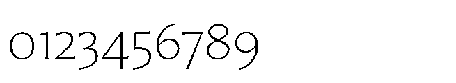 Questline Extra Light Font OTHER CHARS