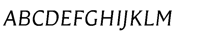 Questline Italic Font UPPERCASE