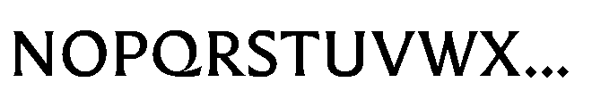 Questline Medium Font UPPERCASE
