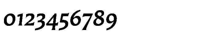 Questline Semi Bold Italic Font OTHER CHARS