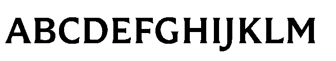 Questline Semi Bold Font UPPERCASE