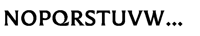 Questline Semi Bold Font UPPERCASE