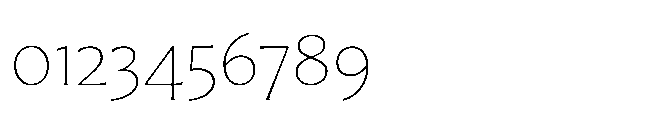 Questline Thin Font OTHER CHARS