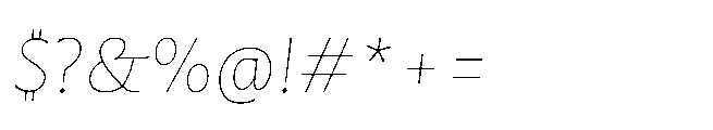 Questline Variable Italic Font OTHER CHARS