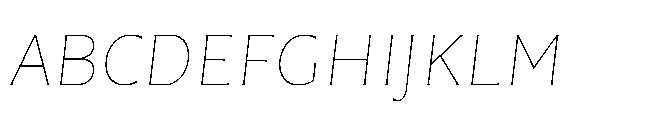 Questline Variable Italic Font UPPERCASE