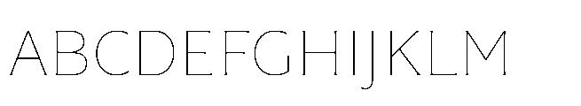 Questline Variable Regular Font UPPERCASE