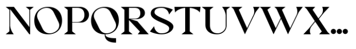 Quetry Serif Font UPPERCASE