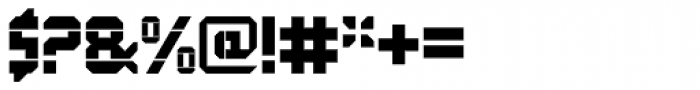 QueueBrick Open Black Font OTHER CHARS