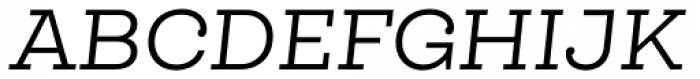 Queulat Regular Italic Font UPPERCASE