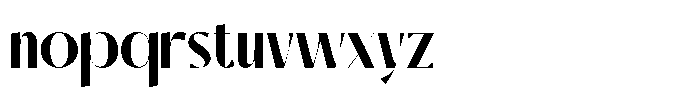Quevinka Font LOWERCASE
