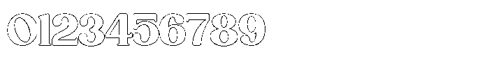 Qufego Outline Font OTHER CHARS