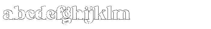 Qufego Outline FONT