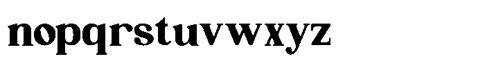 Qufego Regular Font LOWERCASE