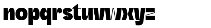 Qufina Black Font LOWERCASE