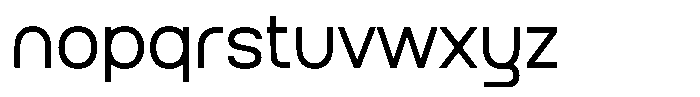 Qugan Regular Font LOWERCASE