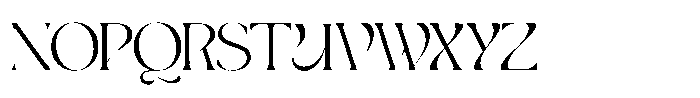 Qugen Font UPPERCASE