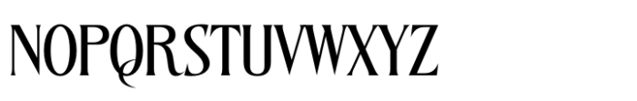 Qugotic Regular Font UPPERCASE