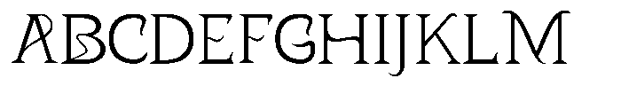 Quiana Serif Font UPPERCASE